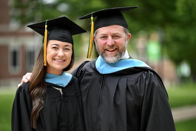 Father-Daughter Grads