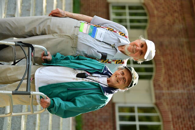 Alumni Couple Charles and Charlotte Wheatley at Alumni Weekend 2023