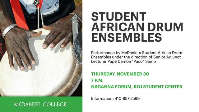 Student African Drum Fa23