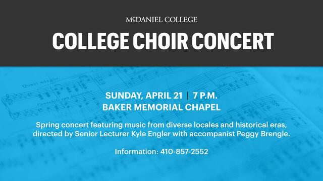 College Choir Ap24