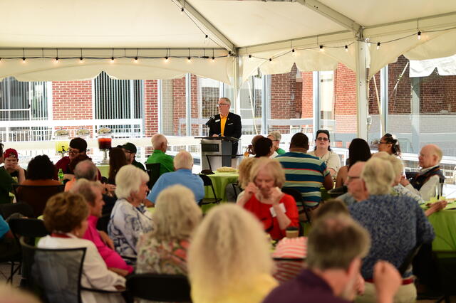 Legacy Dessert Reception Alumni Weekend 2024 Chip Junkin