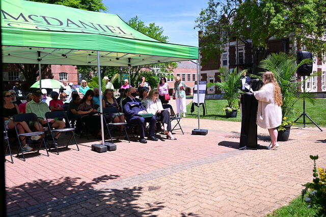 Memorial Bell Ringing Ceremony Alumni Weekend 2024