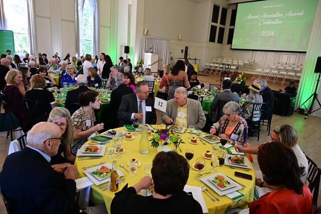 Big Baker Alumni Association Award Celebration 2024 Alumni Weekend