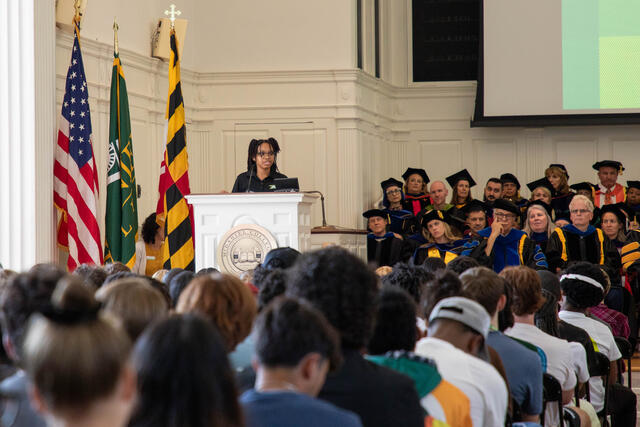 Bria Hill Introduction Convocation 2024