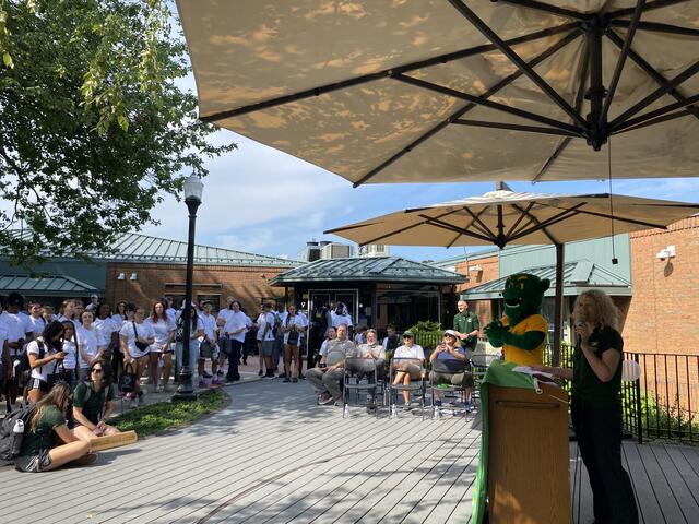 President Jasken Westminster Welcome McDaniel28