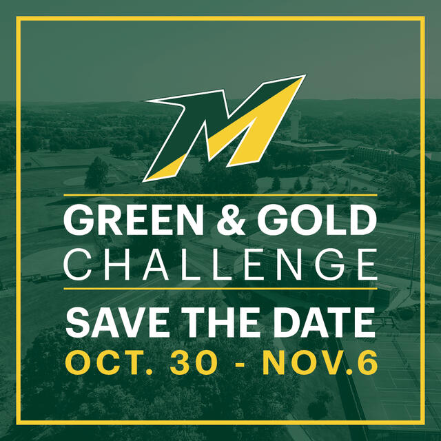Image for Green & Gold Challenge Save the Date for Instagram