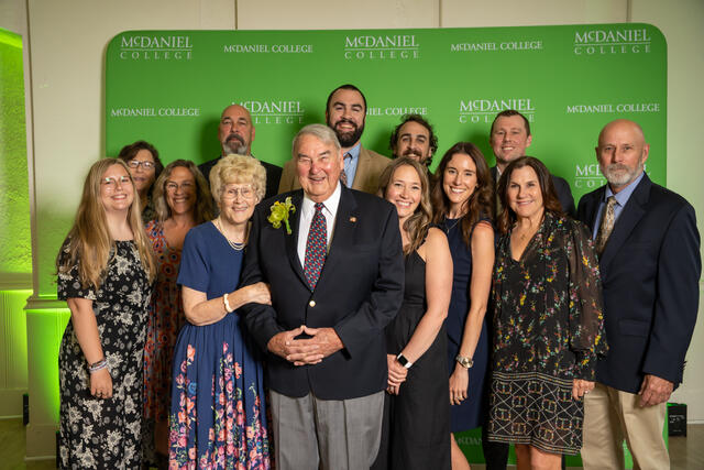 Three generations Butler alumni attended the awards ceremony.
