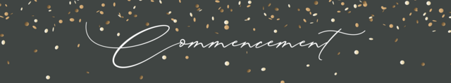 Commencement Graphic - decoration only