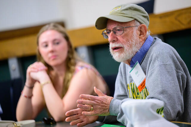 Alan Katz '61 shares a story at The Hill: Then & Now.