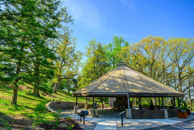The renovated Harvey Stone Park. 