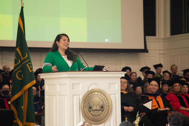 SGA President Arlene Arzate-Juarez 