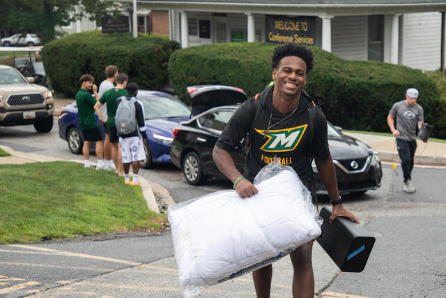 Football Move-in for the Class of 2030