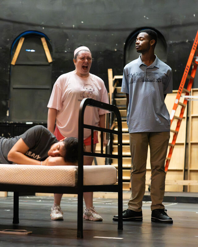 Dracula Rehearsal