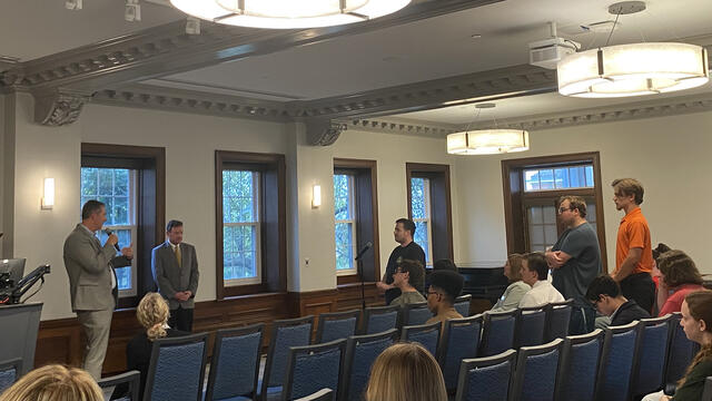 Constitution Day lecture with Congressman Johnny "Johnny O" Olszewski