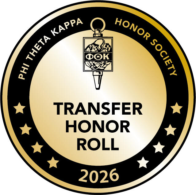 PTK Transfer Honor Roll 2026