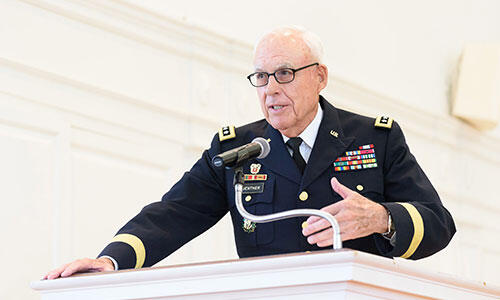 Retired Lt. Gen. Otto J. Guenther '63