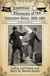 Book cover from the The Essential Elements of the Detective Story, 1820-1891