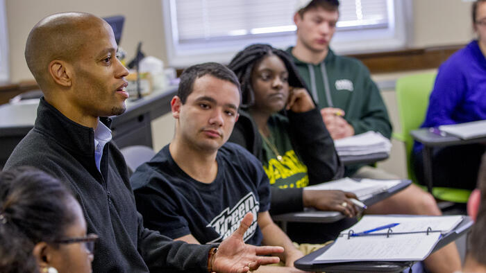 Richard Smith, associate professor of Sociology and Class of 2000 McDaniel alumnus