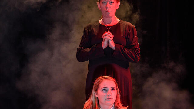 McDaniel Theatre Arts department's production of the musical thriller, "Carrie," directed by 1987 alumnus Josh Selzer.