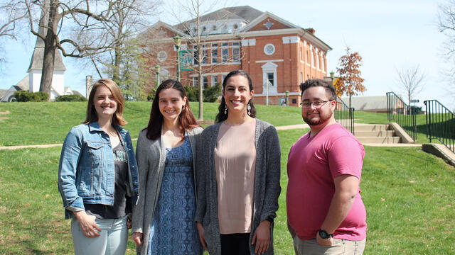 Four McDaniel College students named Fulbright finalists