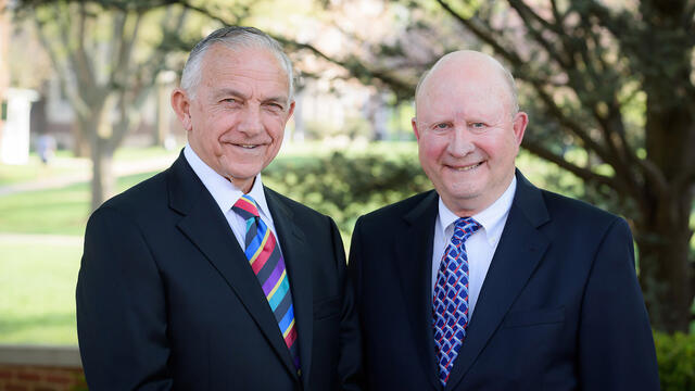 Richard Klitzberg and Les Alperstein were awarded Trustee Alumni Awards