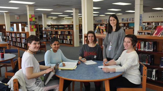 Master's alumna Kim Johnson, Maryland School Librarian of the Year