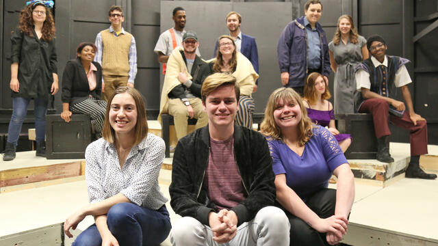 Students participate in the Student-Directed Play Festival