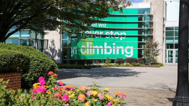 Never Stop Climbing - Gill Center