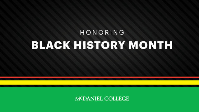 Honoring Black History Month, McDaniel College
