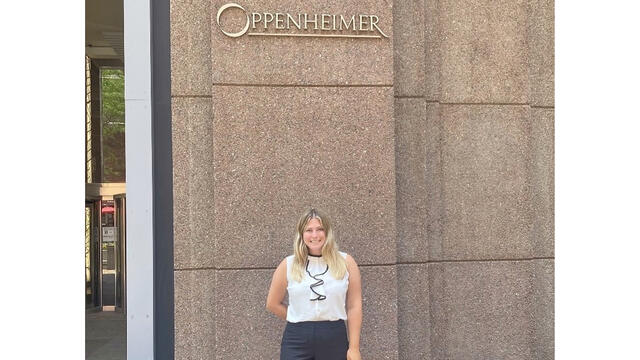 Oppenheimer internship