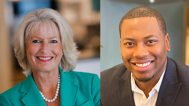 Trustees Jill Mennicken & Aaron Slaughter