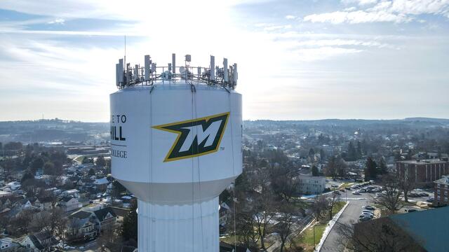 WMC Paints Water Tower