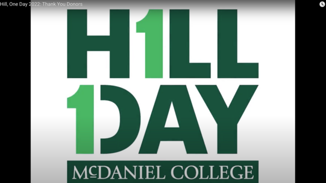 H1LL 1DAY McDaniel College