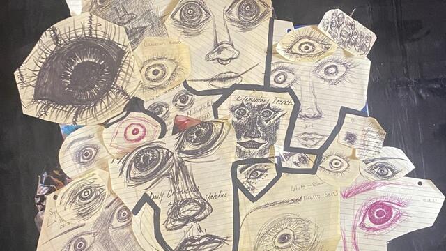 Dumais senior art capstone eyes