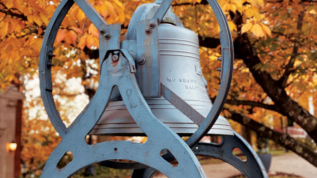 Bell in fall 