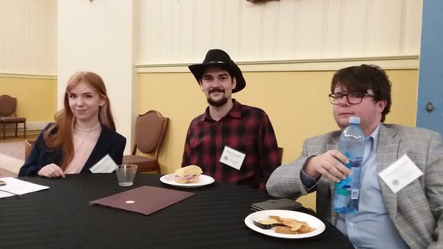 McDaniel students participate in Phi Alpha Theta History Honor Society Conference.