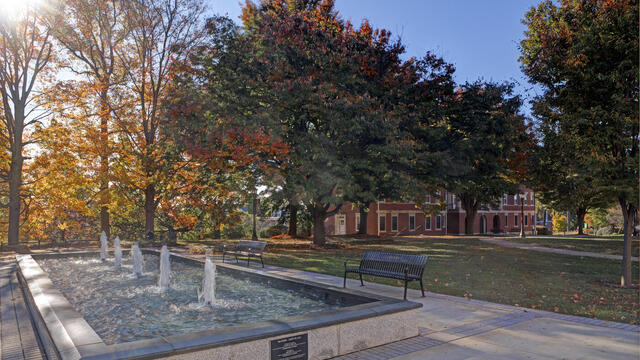 Landscape photo of McDaniel College. 