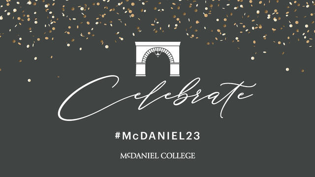 McDaniel23 Commencement graphic