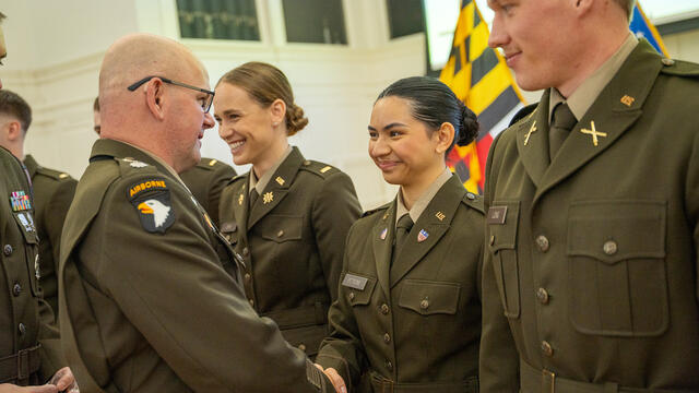 LTC Jason D. Johnson and Elana Petrone