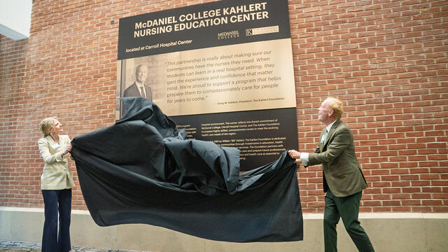 Kahlert Plaque unveiling