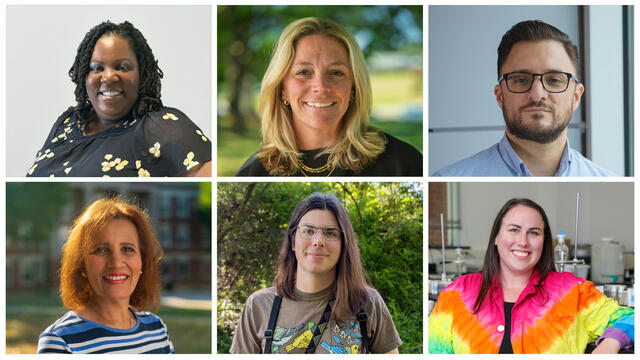 collage of individual headshots of new faculty