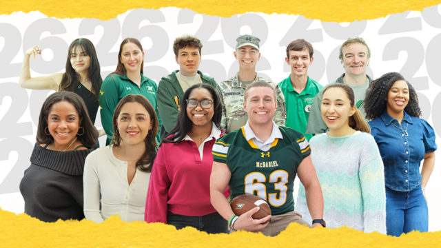 collage of students featured in the 2026 Senior Profiles