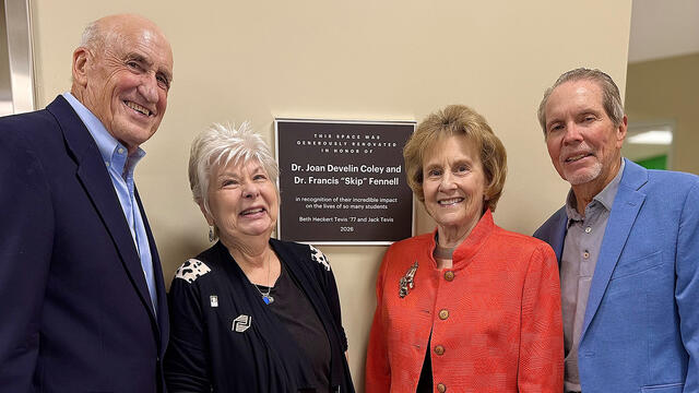 Merritt Hall dedication