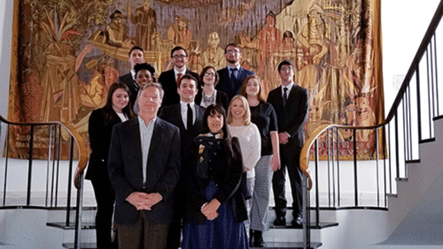 McDaniel College students at Model European Union in Washington, D.C.