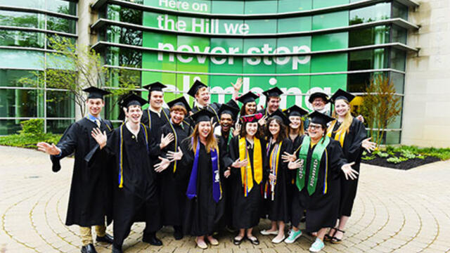 Members of the Class of 2018 were honored May 18 on the eve of their graduation from the College with academic, activity and leadership awards at the Senior Investiture and Honors Convocation.