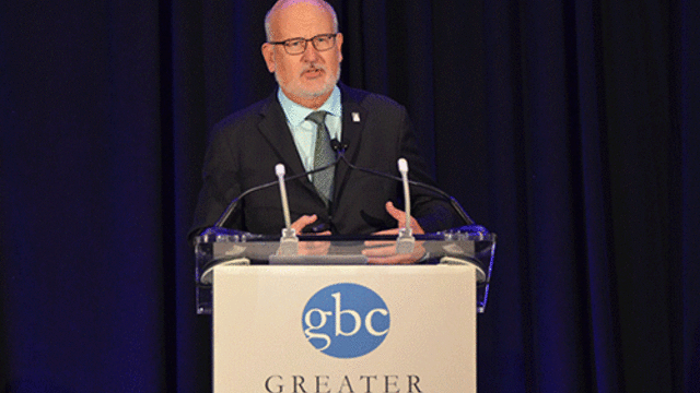 McDaniel Pres. Roger N. Casey at GBC Conference