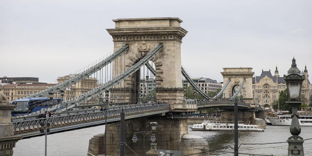 Bridge in Budapest.