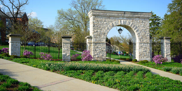 The Arch in Spring.