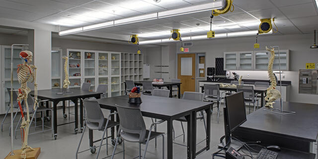 Gill Center classroom.