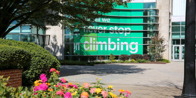 Never Stop Climbing - Gill Center